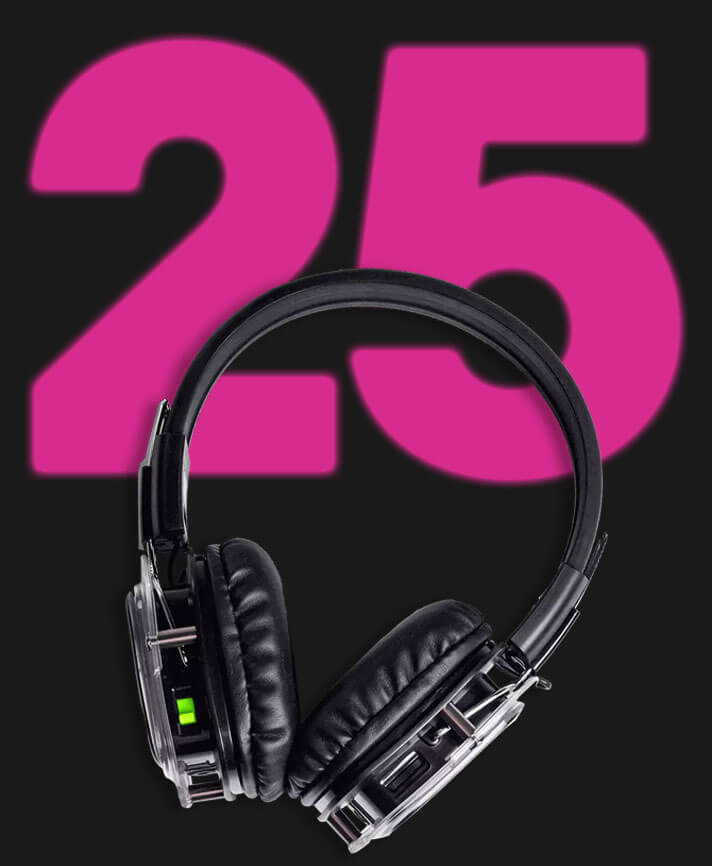 25 headsets
