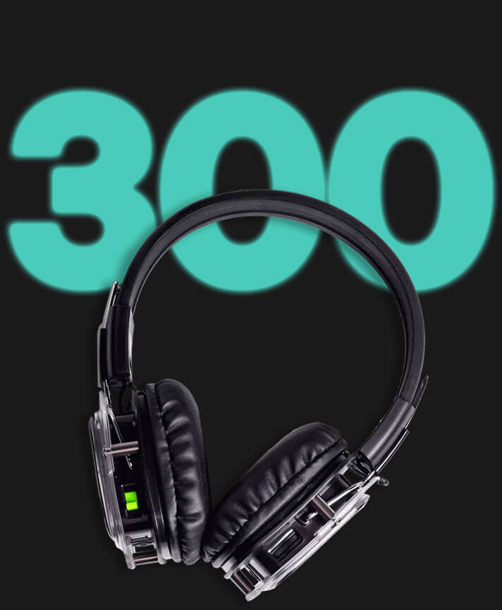 300 headsets