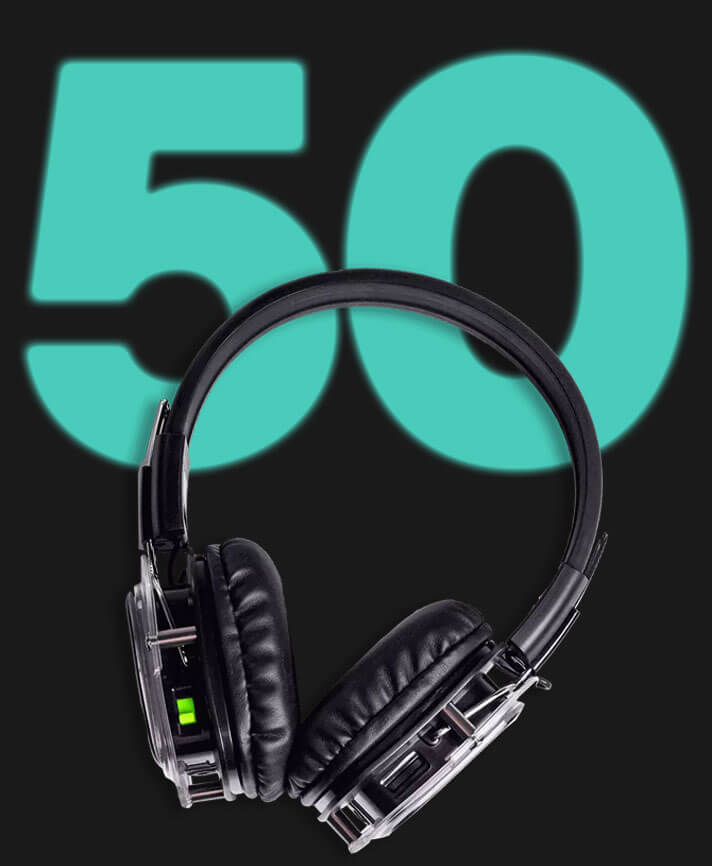 50 headsets