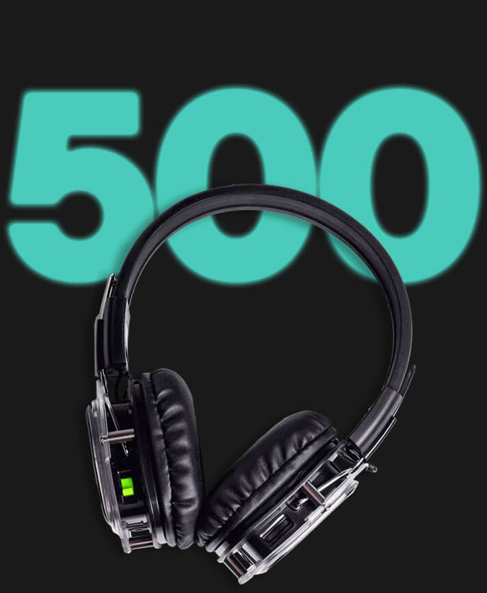 500 headsets