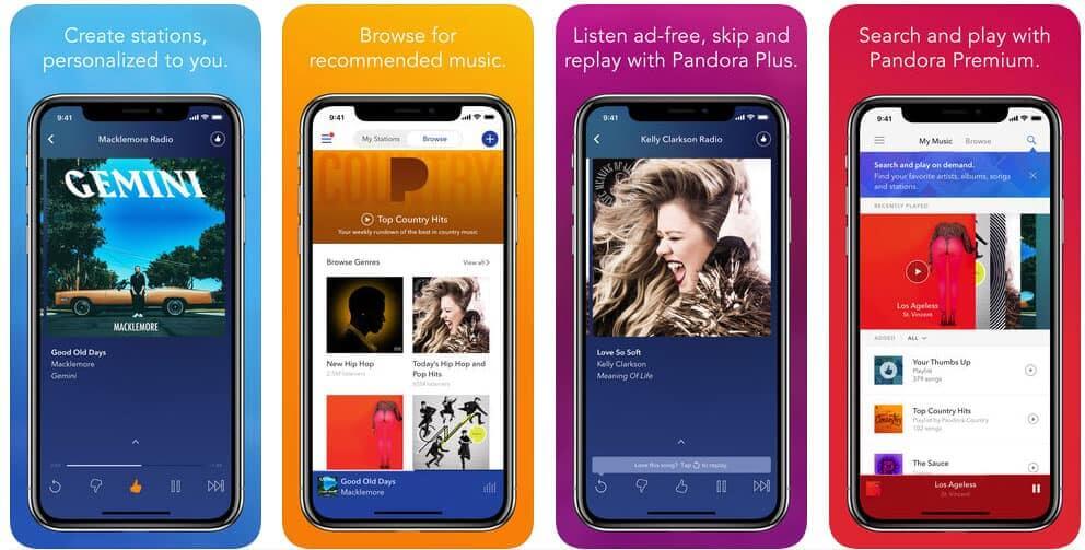 Pandora Music Apple watch App