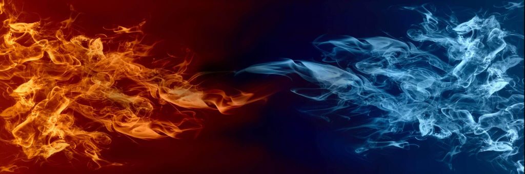 fire ice party theme