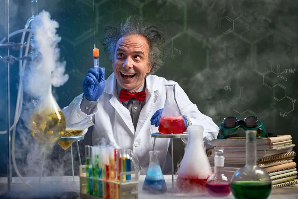 mad scientist party theme