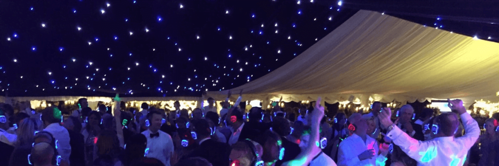 Silent disco for weddings