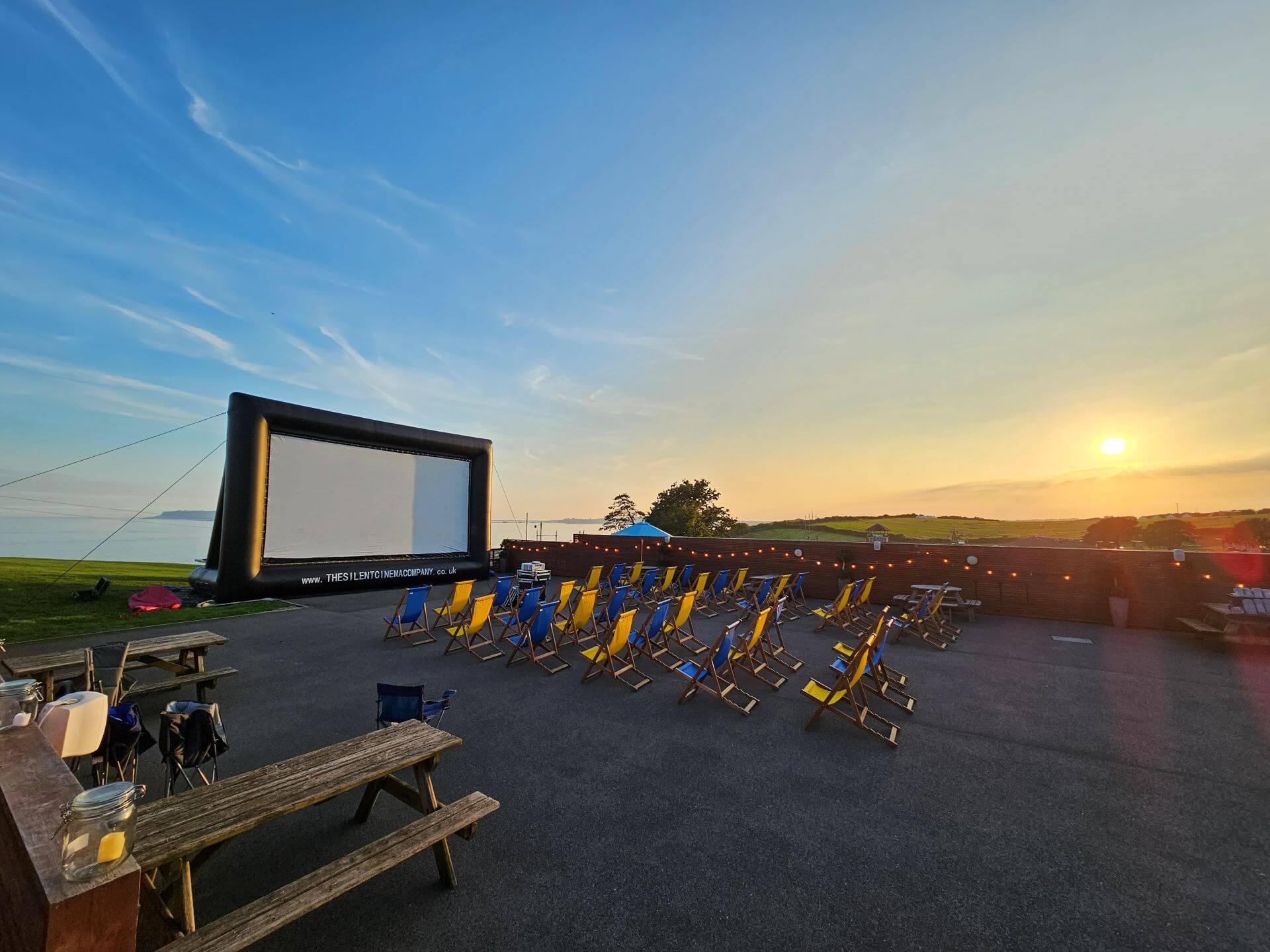 30ft outside cinema hire