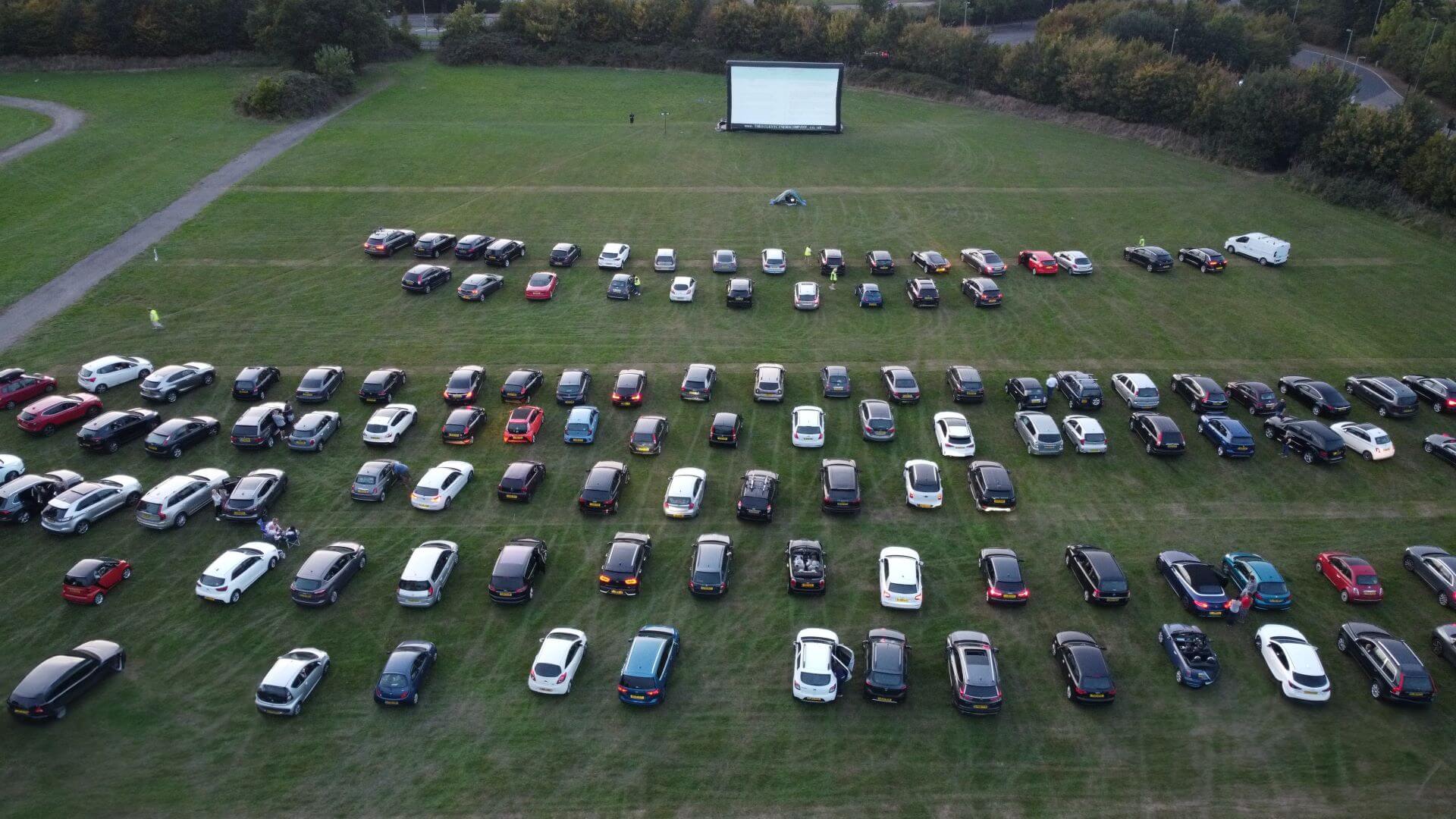 42ft outside cinema hire