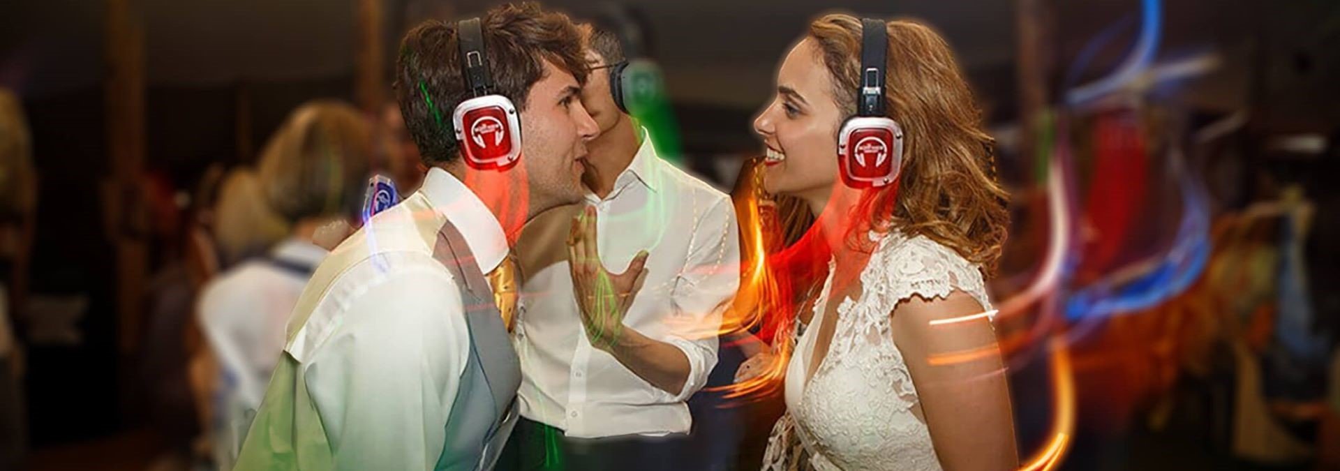 hire silent disco for your wedding