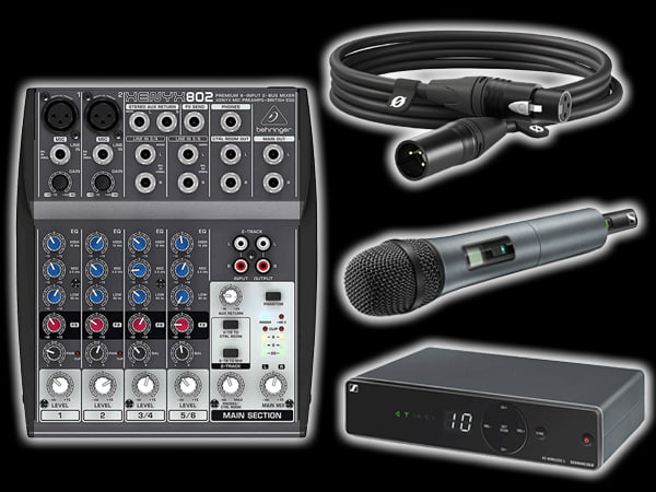 mixers and mics