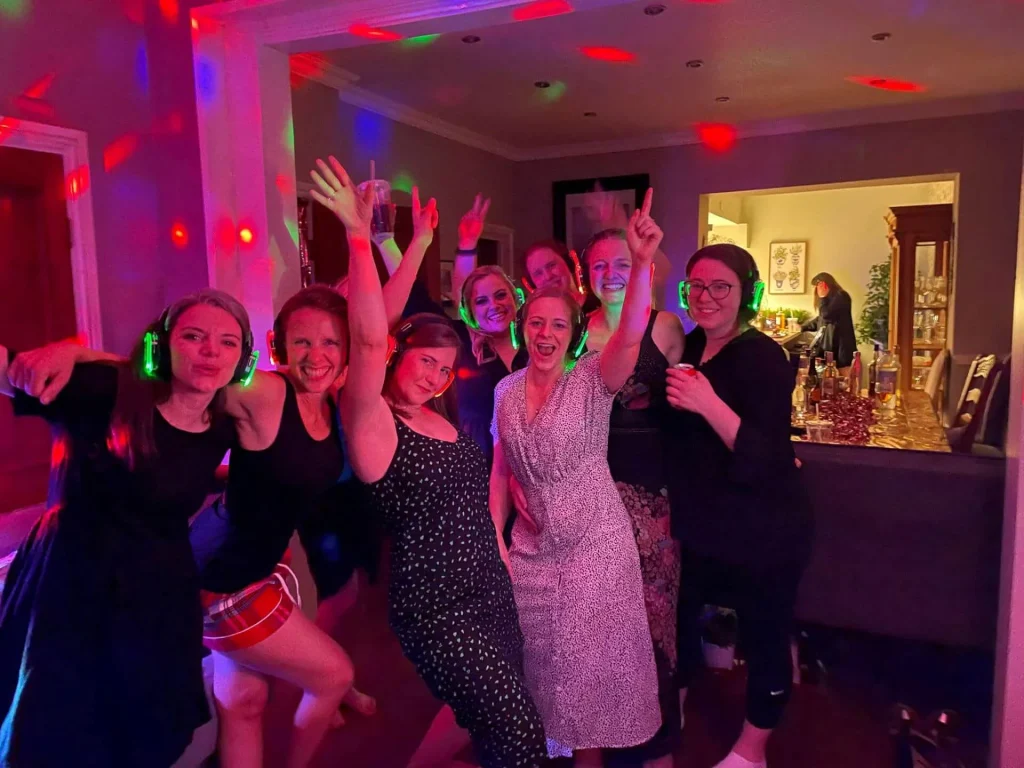 Silent Disco birthday party