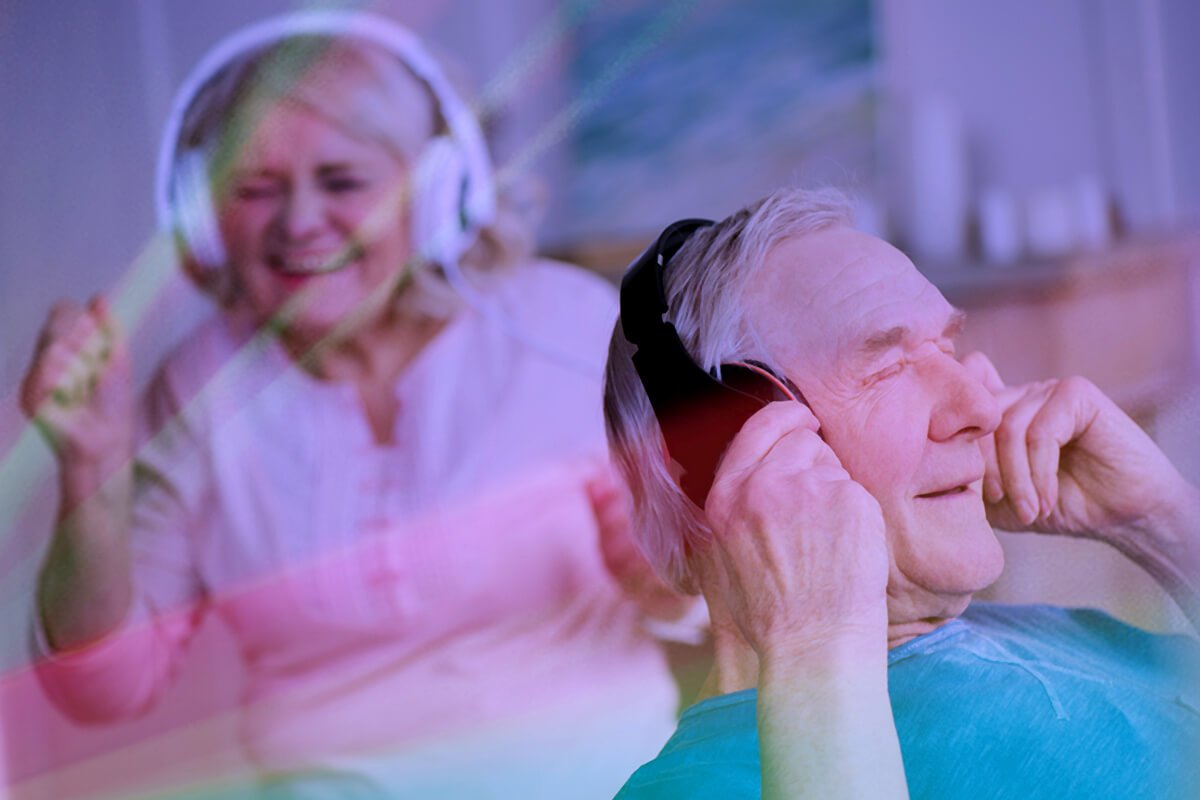 Silent Disco into Care Homes