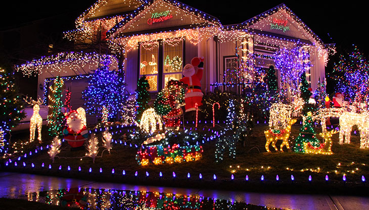 winter wonderland christmas themed party