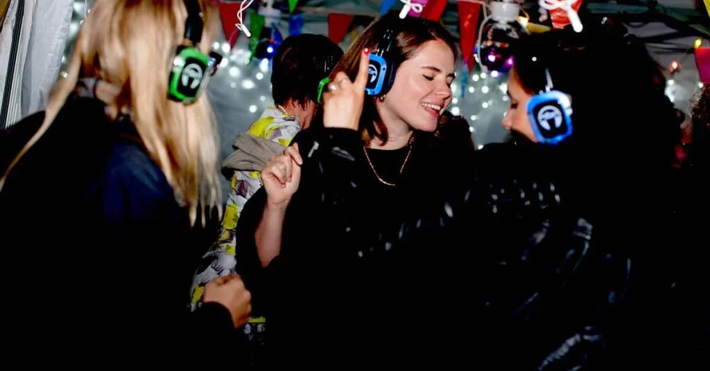 What is a silent disco